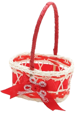 CESTINO CAPPUCCETTO ROSSO MEDIO